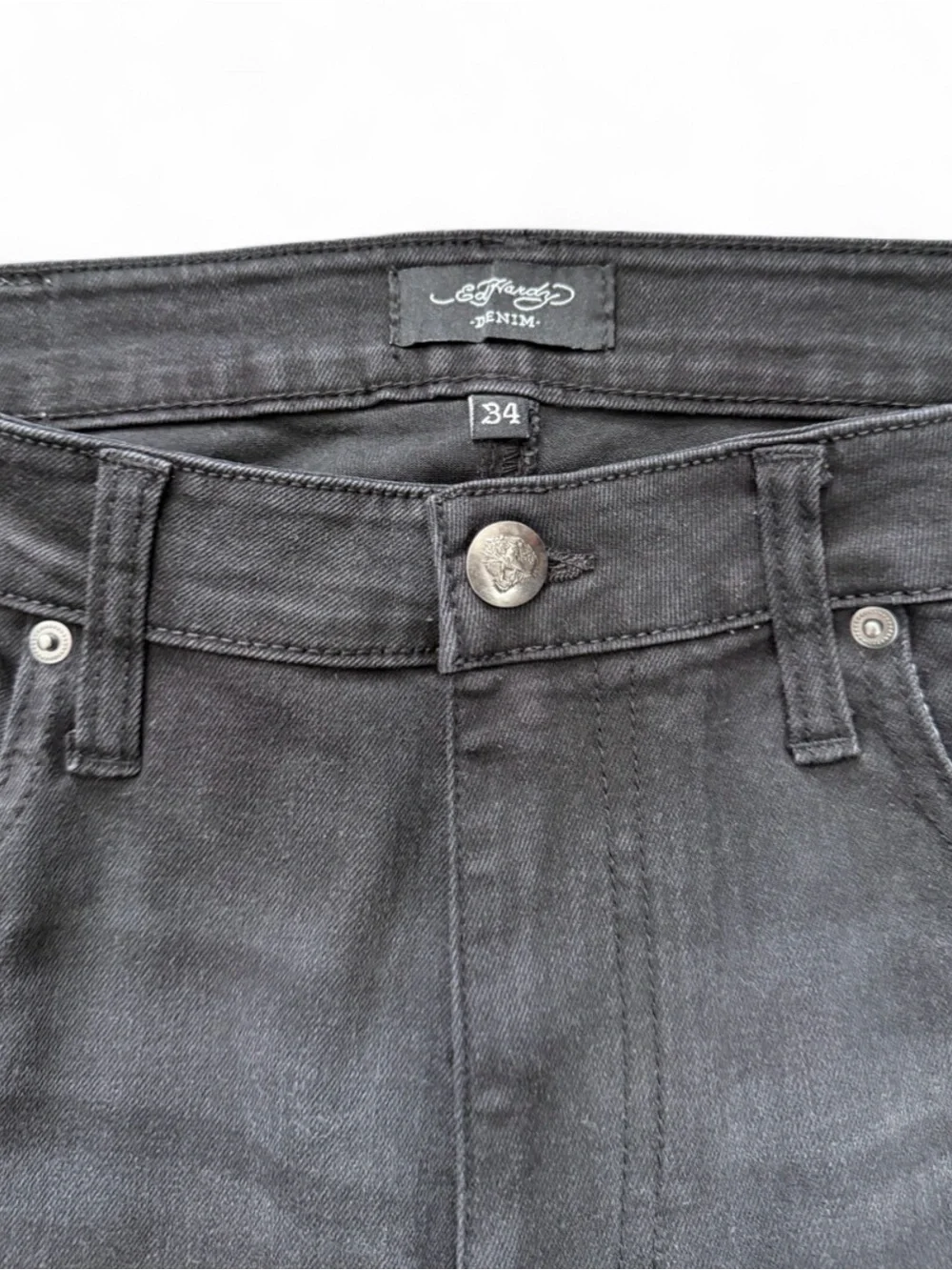 Ed Hardy Dagger Skull Jeans